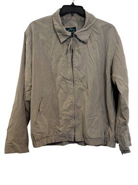 Colorado Textile Beige Lightweight Zip-Up Jacket XL